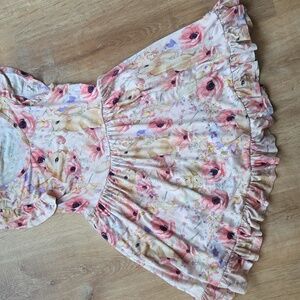 Posh Peanut Bunny Twirl Dress, Size 5T-6T